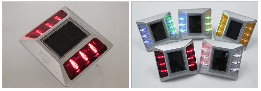 Aluminum Solar Road Stud Markers 