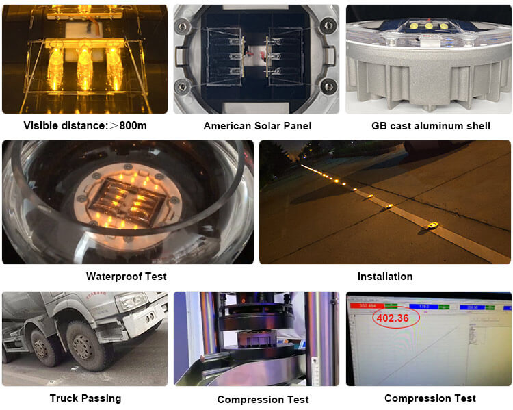 Embedded Solar LED Road Marker