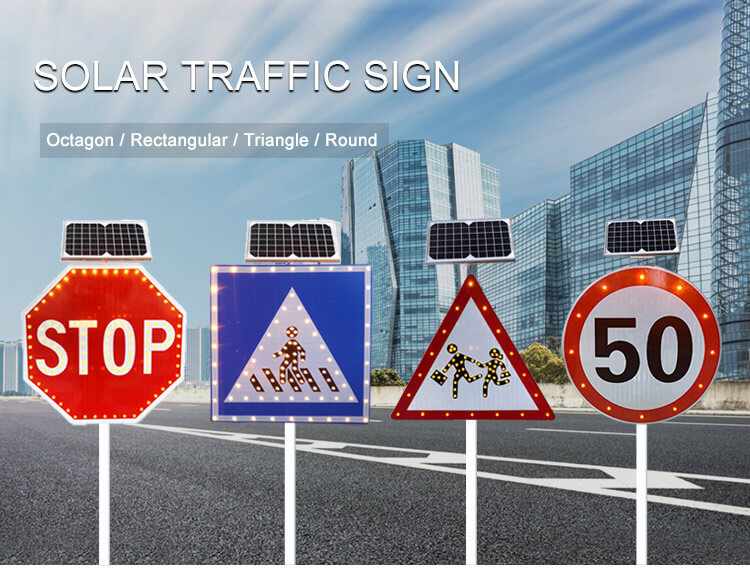 NOKIN solar traffic sign-