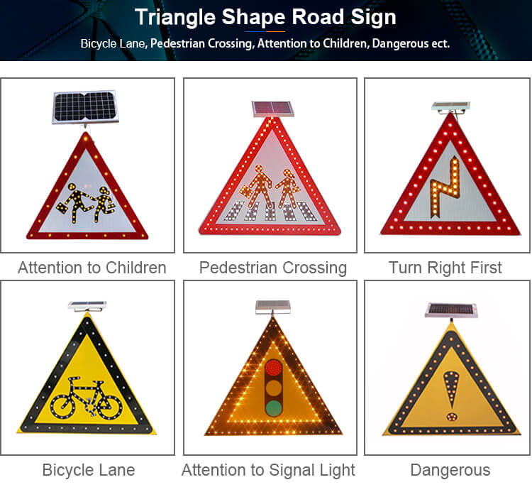 NOKIN solar traffic sign-